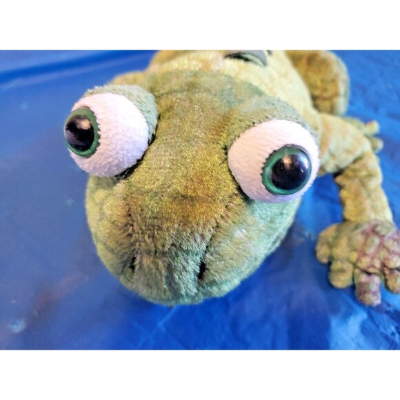 Webkins Plus Igunana Ganz Green Reptile Stuffed Animal Toy Logo Appx 16" - Picture 2 of 12